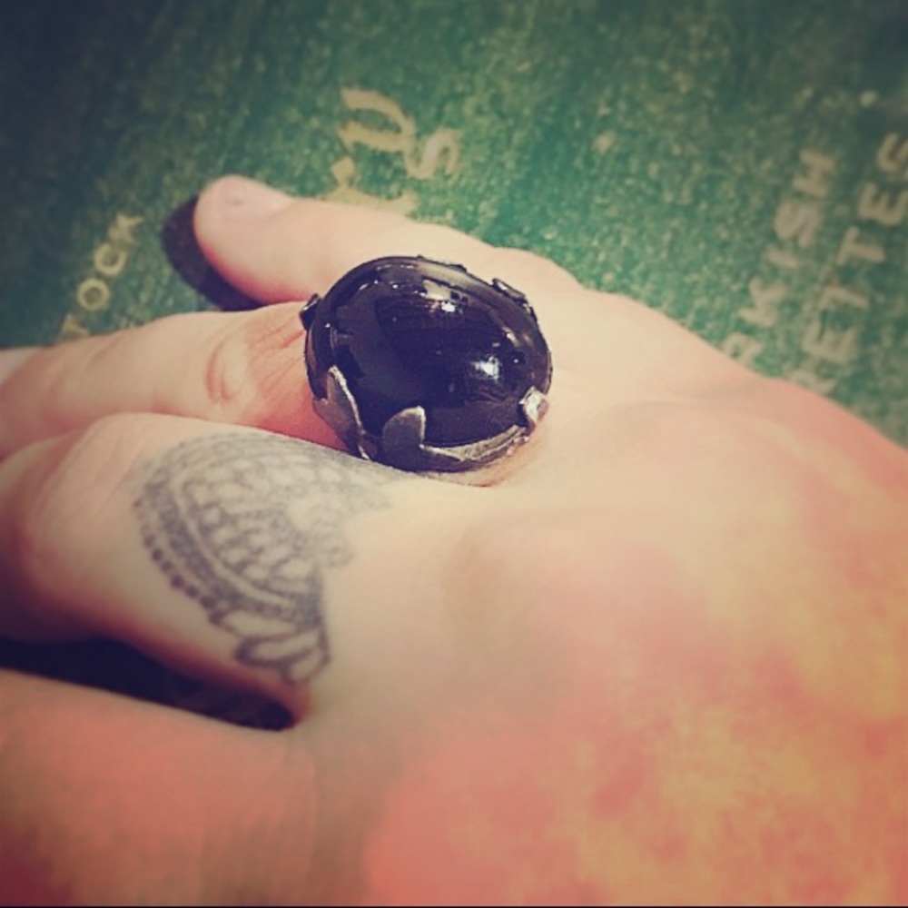 Vintage sterling silver ring